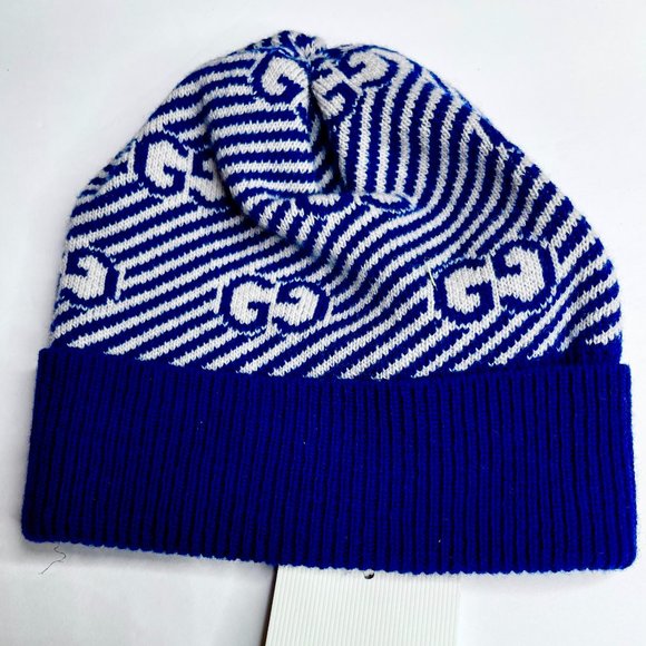 BABY GG PATTERN WOOL HAT - Picture 1 of 2